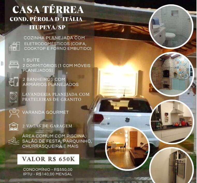 Casa à venda com 3 quartos - Foto 1